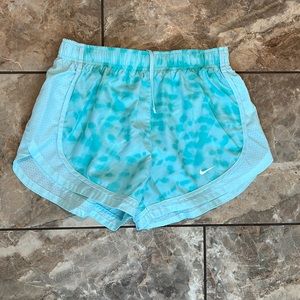 Women’s Nike Dri-Fit Shorts Aqua Blue